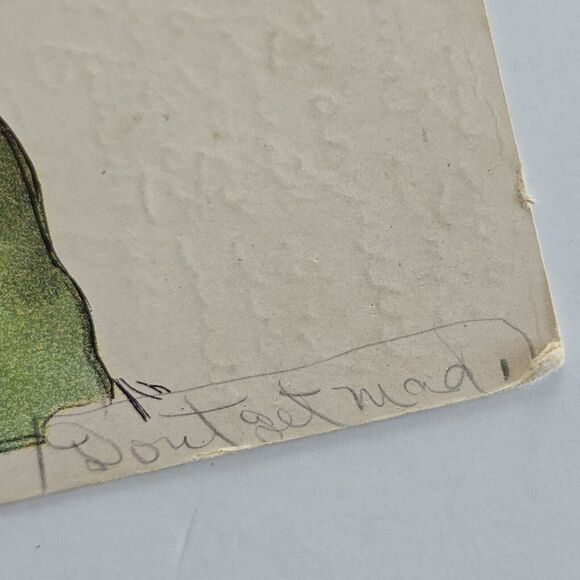 Antique Postcard Victorian Couple Flirting Love Romance Fun Humor Vintage 1900s - Picture 9 of 9